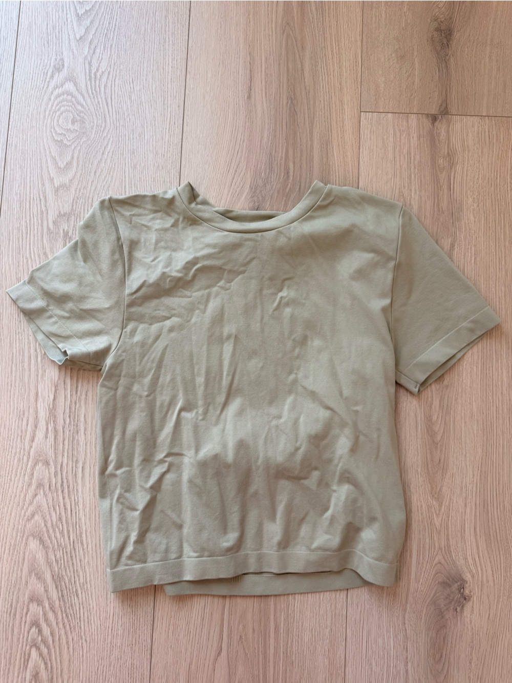 a new day Olive-Tan Short Sleeve Tee shirt Womens